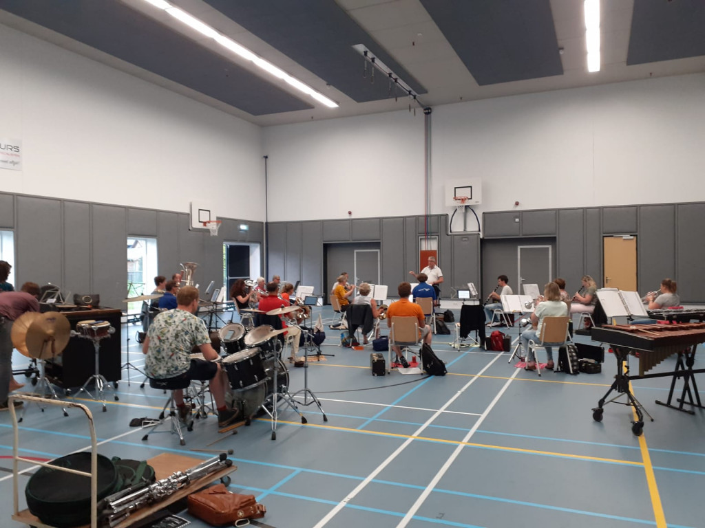 Repetities muziekvereniging Prins Bernhard hervat