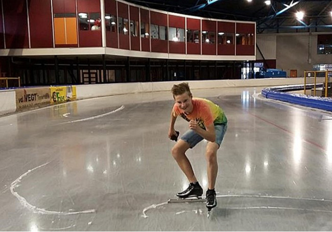 Berrjan van Dijk bij Leisure World.