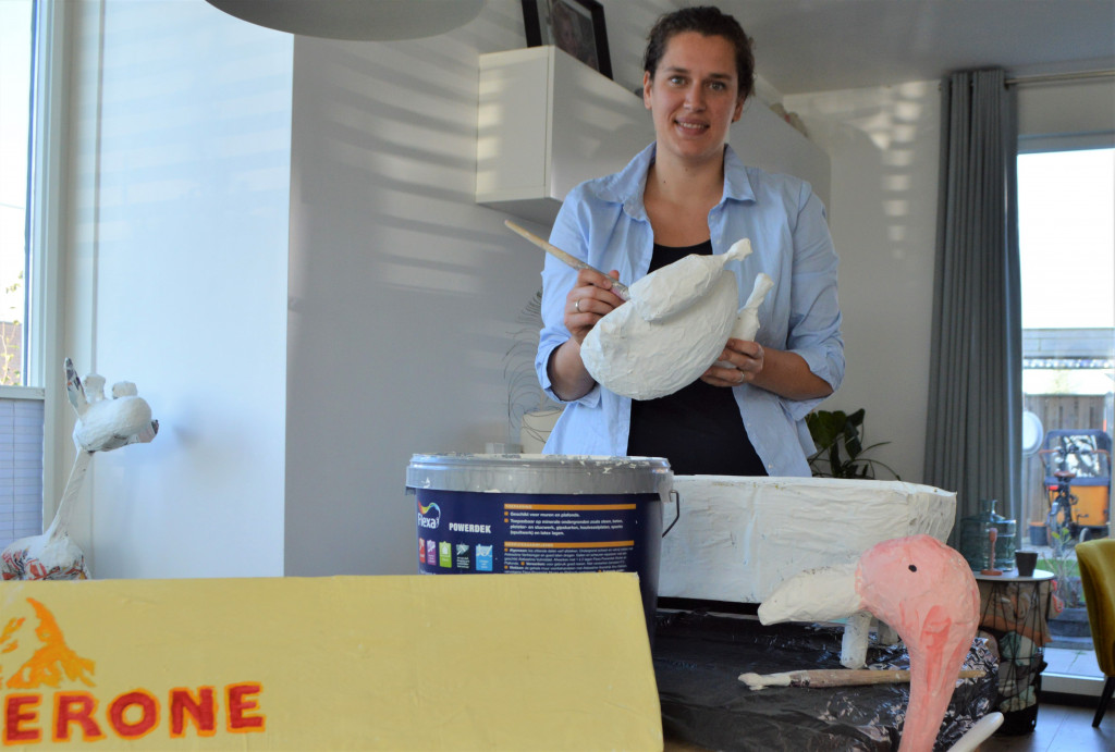 Voor Mariëlle van Haneghem breken de drukke weken aan.