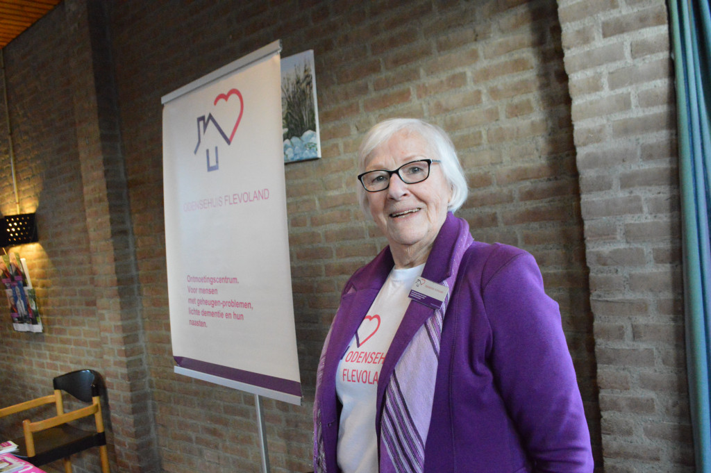 Geertje Verheijen stond ook op de kerstmarkt in Swifterbant.
