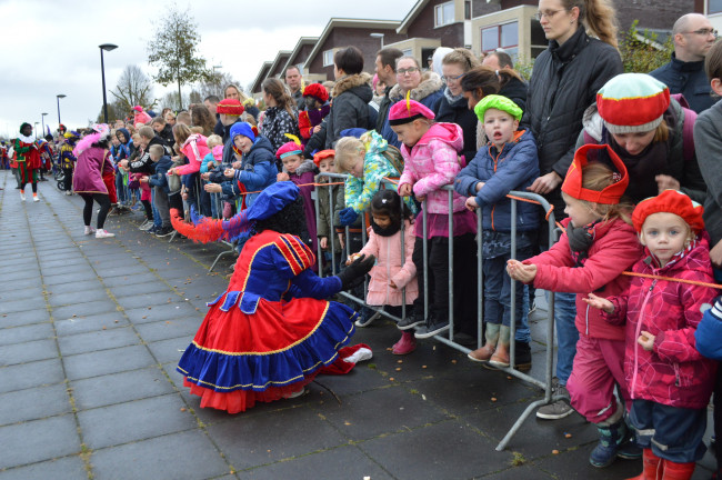  Zwarte Piet in Biddinghuizen. 