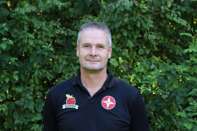 Arje Bredewolt, trainer BAS Voetbal.