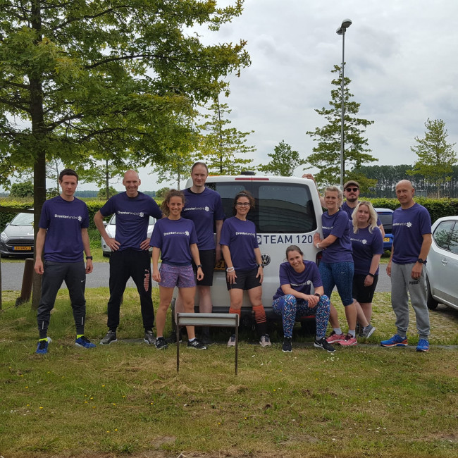 Drontens team doet mee aan de Roparun