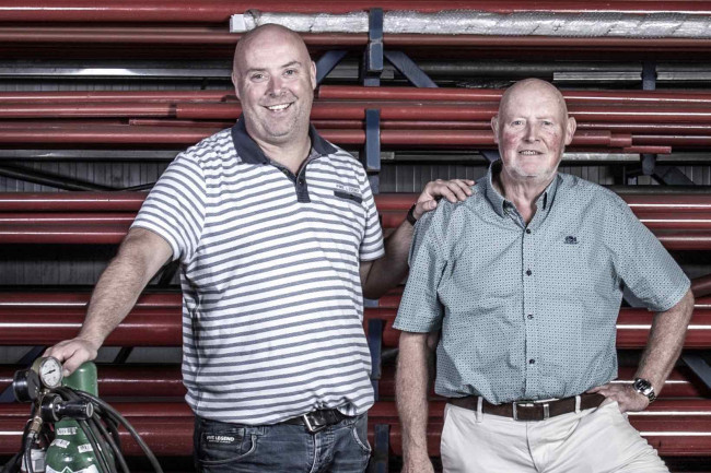 Gerton en Gerrit Niekamp