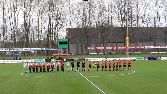  FC Zutphen speelde vorig seizoen in de eerste klasse tegen Asv Dronten. 