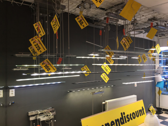Lampendiscount biedt grote keus in LED glasplaat hanglampen