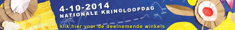 Nationale Kringloopdag, bij Stichting Kringloop Zwolle, zaterdag 4 oktober.