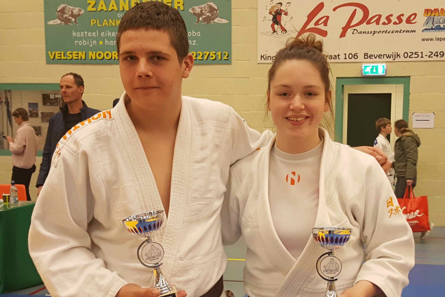 Gert-Jan Vlijm en Kayleigh Heerikhuisen
