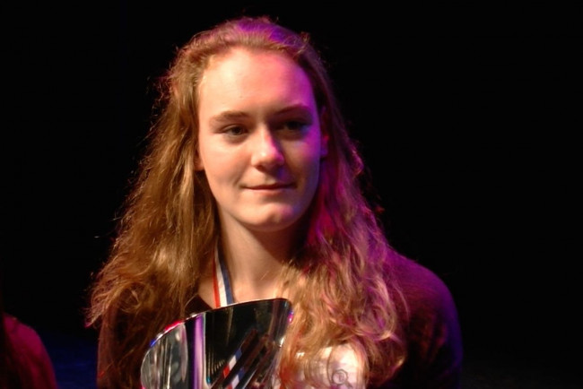Joyce Schumacher wint zilver op verspringen bij NK indooratletiek