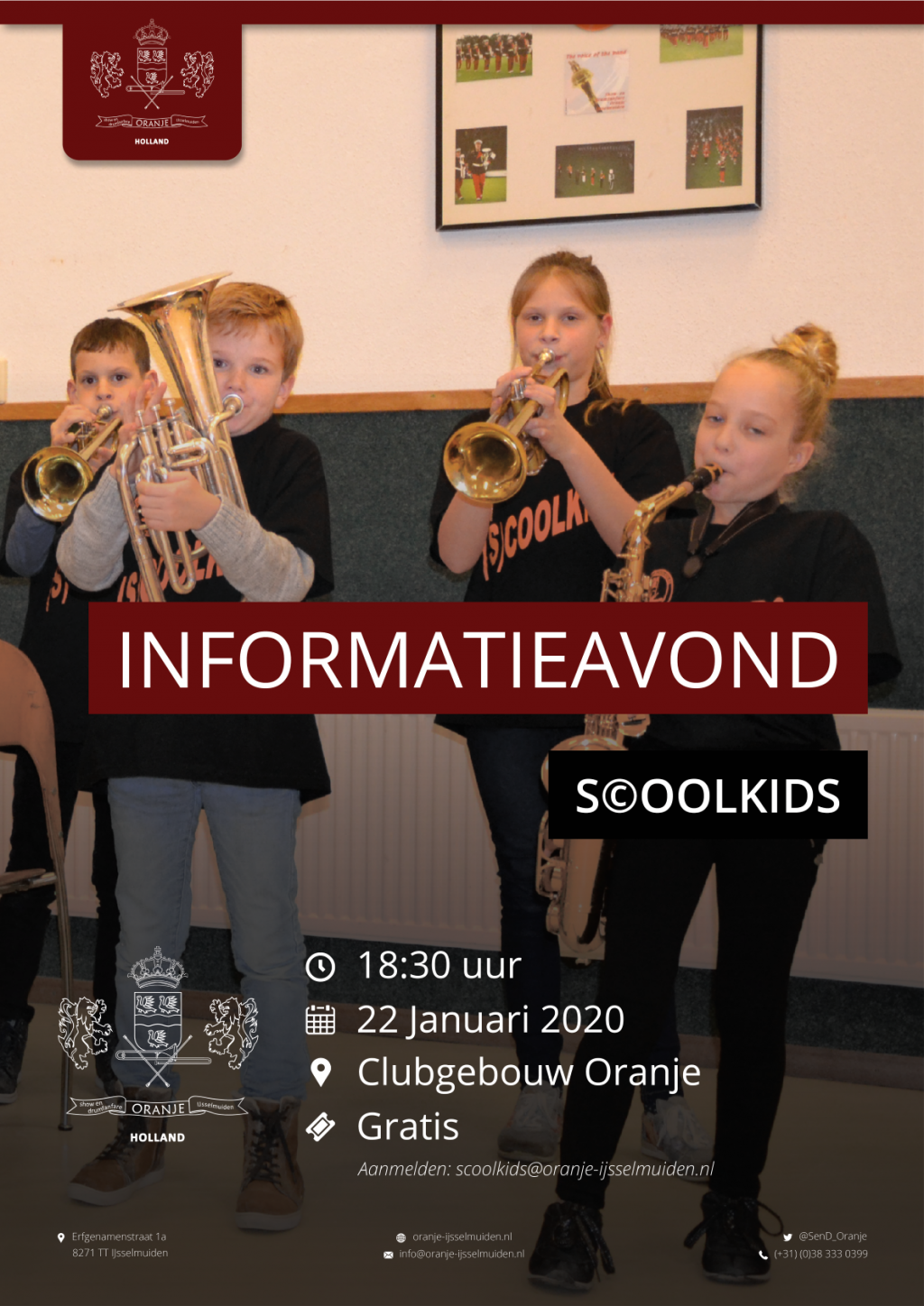 Aanmelden Oranje S©oolkids kennismakingsproject