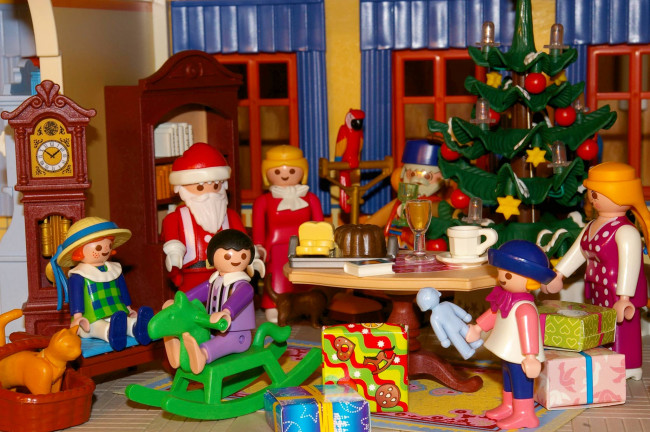 Kerst in Speelgoedkabinet