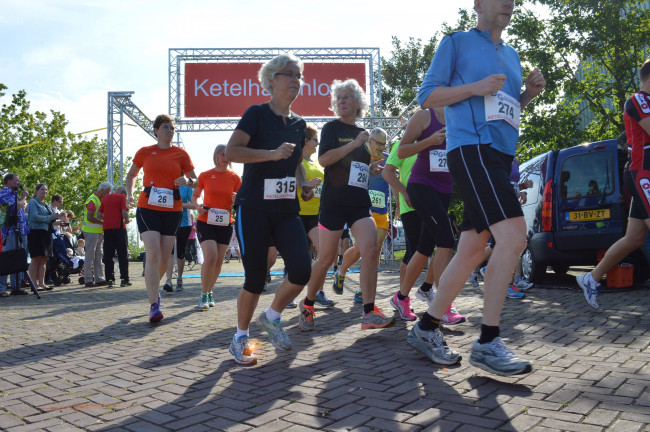 Een andere loop in de gemeente Dronten: de Ketelhavenloop.