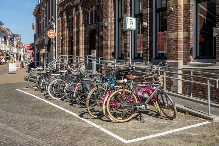  Fietsparkeerplekken in binnenstad Kampen 