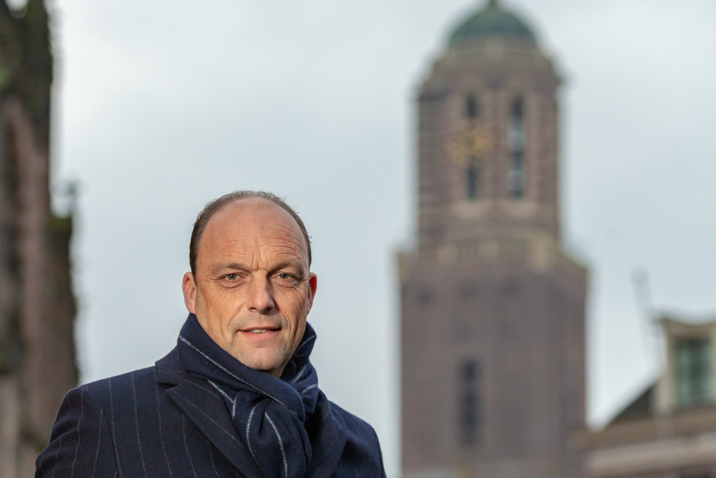 Burgemeester Peter Snijders van Zwolle