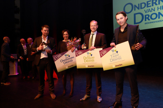De winnaars van de OVDD-prijzen 2017.