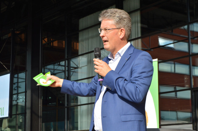 Wethouder Dirk Minne Vis (CDA)
