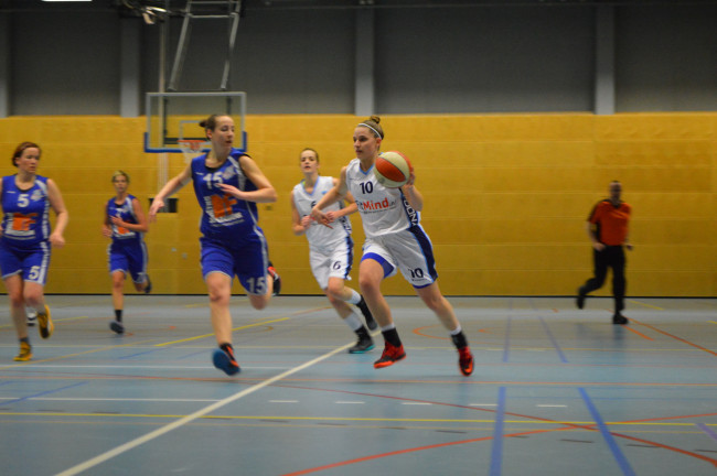 Loraine Westerneng in actie voor ZAC.