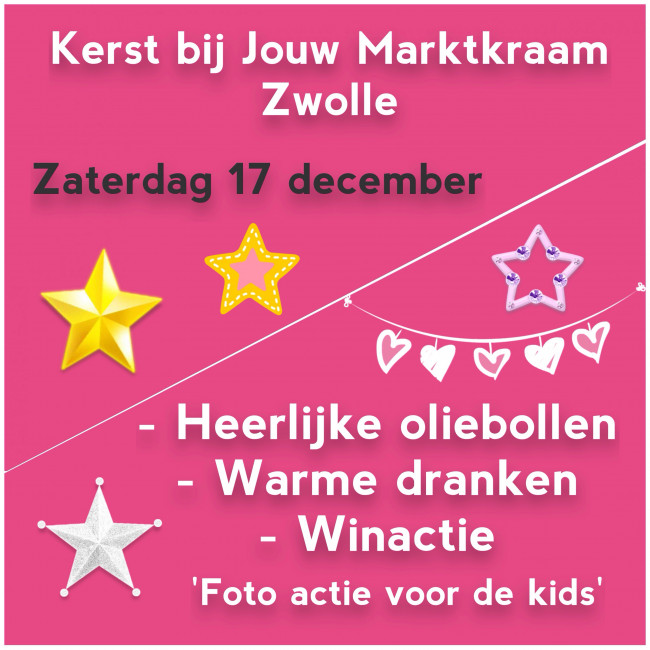 Kerst bij Jouw Marktkraam Zwolle