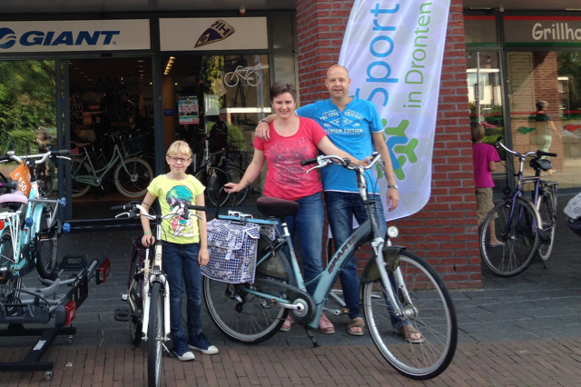 Deelnemers aan de tocht van vorig jaar.