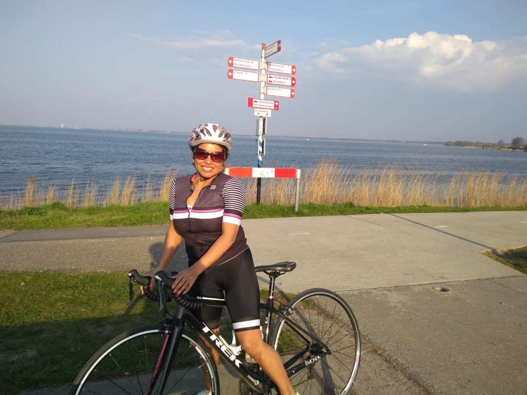 In the picture 405 met Sabina van Werkhoven