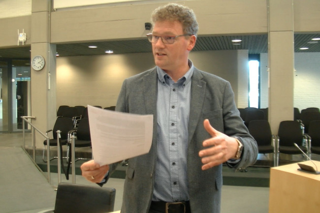 Centrummanager Leo Hoksbergen