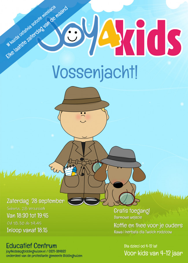 Joy4kids gaat weer van start!