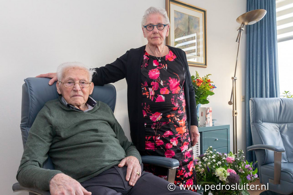 70-Jarig huwelijk echtpaar Wink.