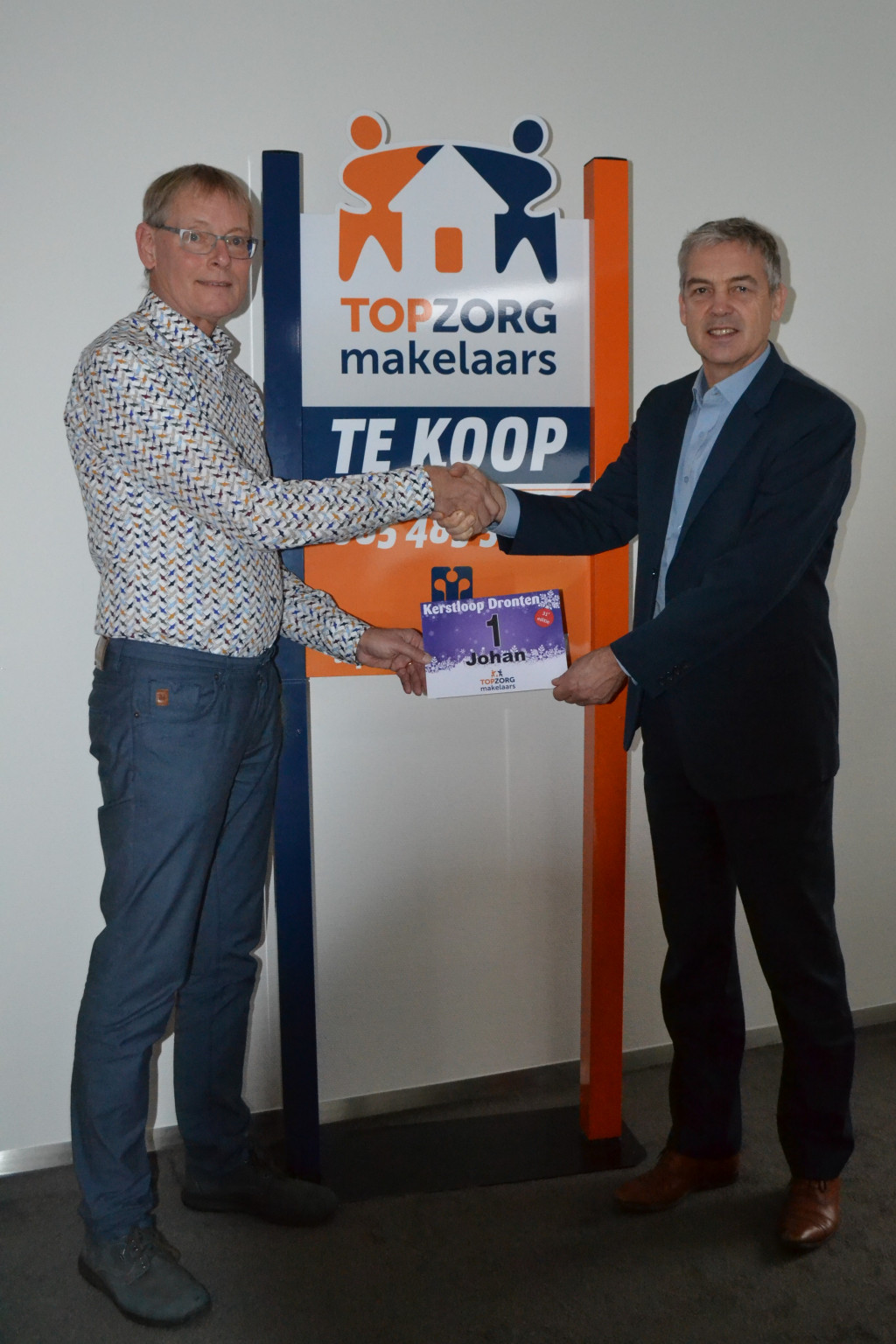 Topzorg Makelaars naamgever Mini Kerstloop
