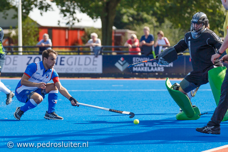Matthijs Verhoef in actie