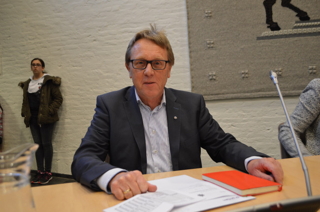 Wethouder Jaap Oosterveld (ChristenUnie)