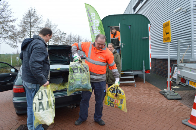 Inleveren vuurwerkafval in Dronten