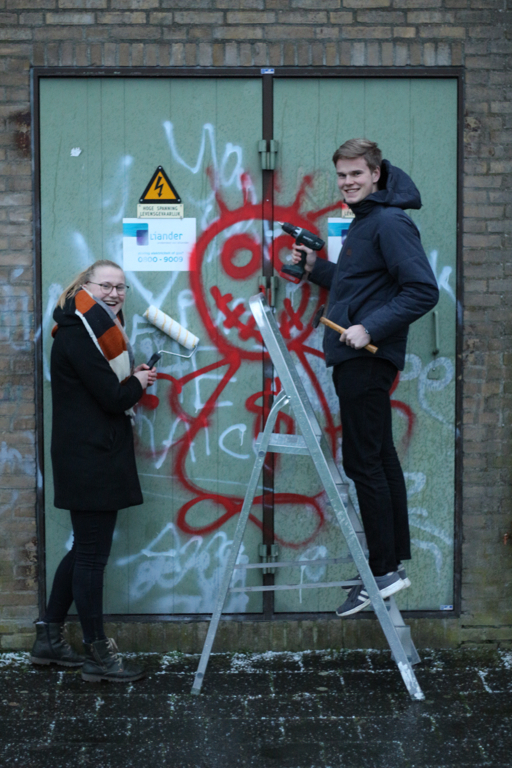 Studenten bieden helpende hand in Dronten noord met NLdoet (afgelast)