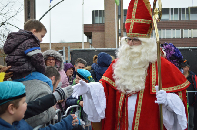 Sinterklaas in Dronten.