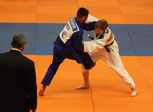 Roy Koffijberg (blauw) en Arthur Heeres