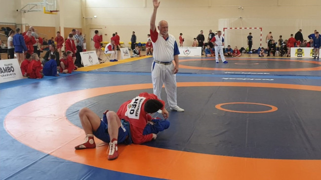 Daniël Wassenaar in actie.