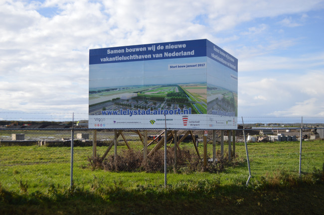 Ook B en W van Dronten pleiten nu voor uitstel van uitbreiding vliegveld Lelystad