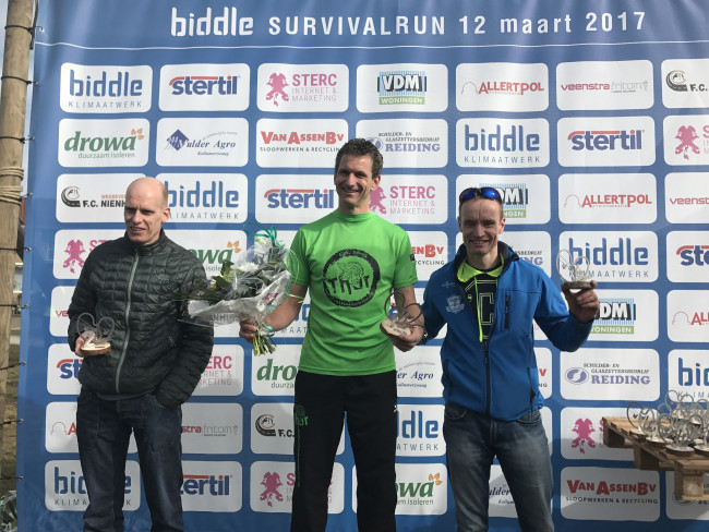 THOR Zwolle volop in hoofdprijzen bij loodzware Survivalrun Kootstertille 2017