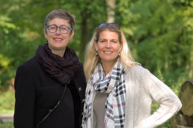 Karin Hofstede en Femke Verhoef.