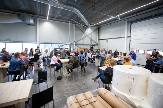 Ondernemers uit Biddinghuizen.