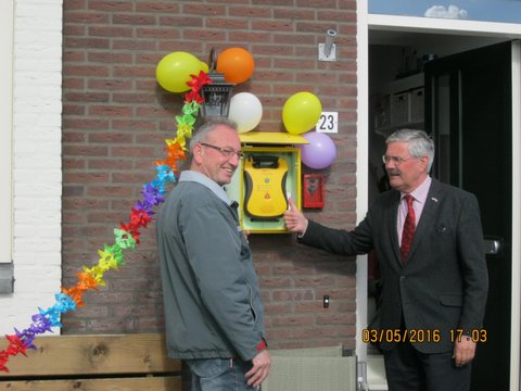 Biddinghuizen is nu helemaal voorzien van AED’s