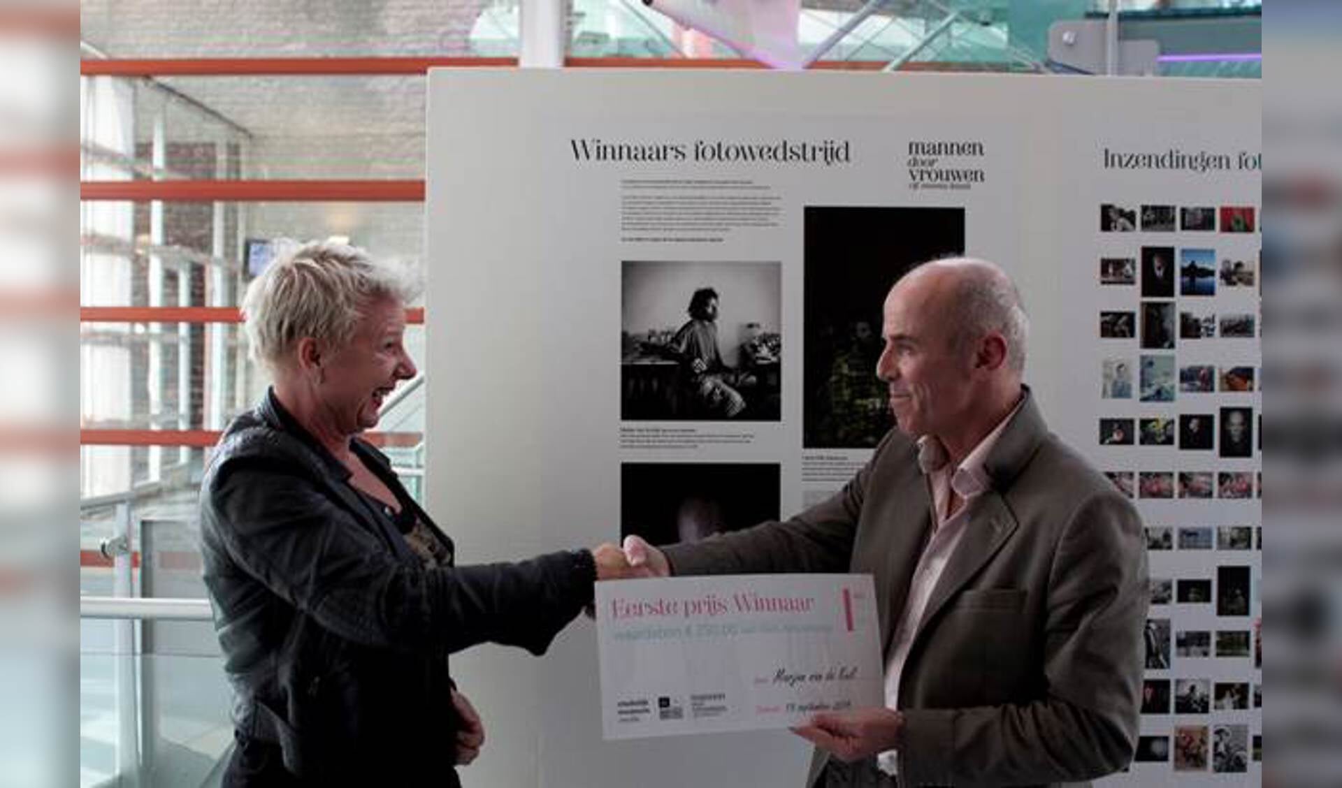 Marjan Kuil wint fotowedstrijd ?Mannen door vrouwen'