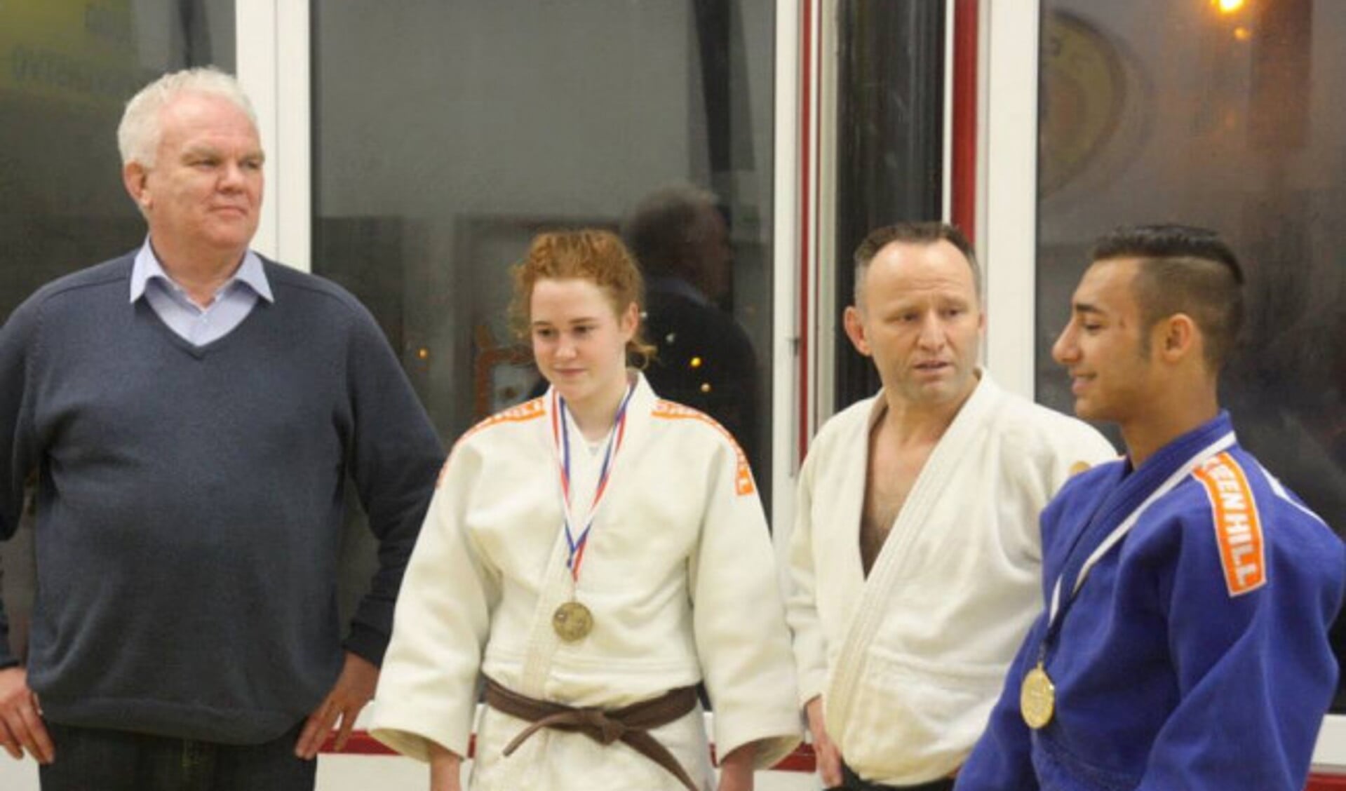 Dronten huldigt judokampioenen Roy Koffijberg en Sacha Buwalda