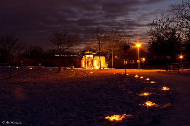 Kerstlichtjestocht in Berkum