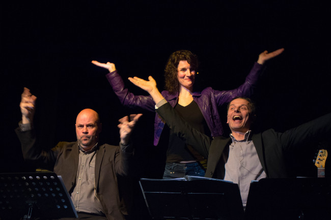 Voorstelling 'Lijflied' in schouwburg Odeon