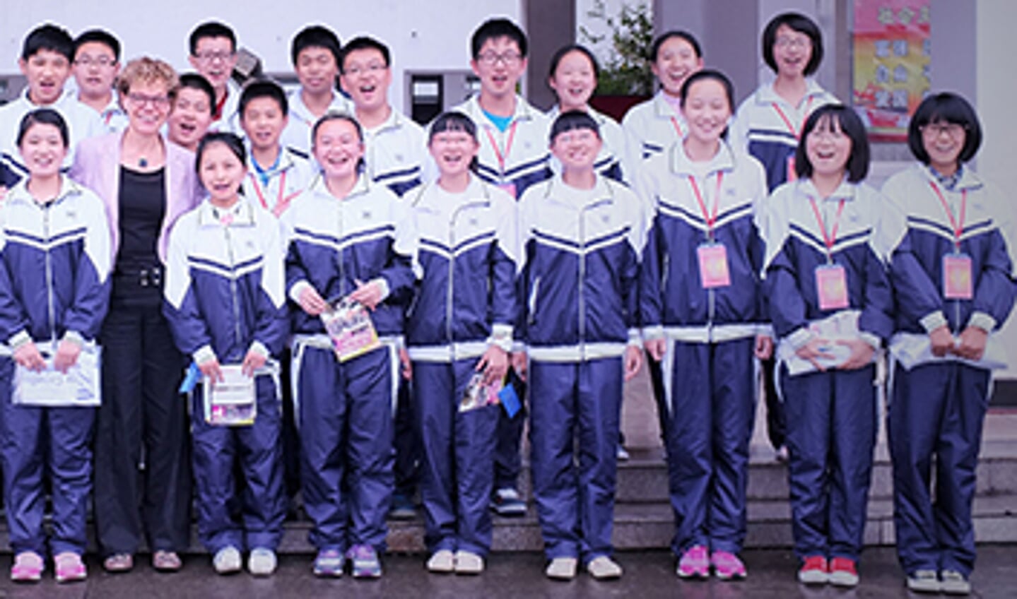 Directeur Chinese partnerschool bezoekt Van der Capellen scholengemeenschap