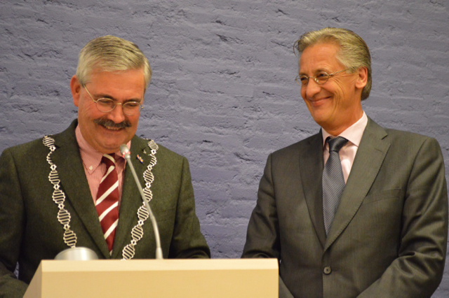 Aat de Jonge en Nico Verlaan