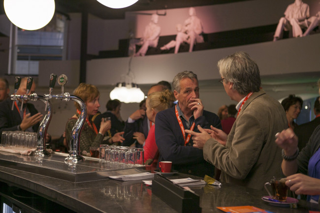 Voorzitter OVDD opent netwerkjaar Open Coffee Dronten