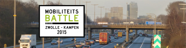 Mobiliteitsbattle tussen bedrijven in Zwolle en Kampen