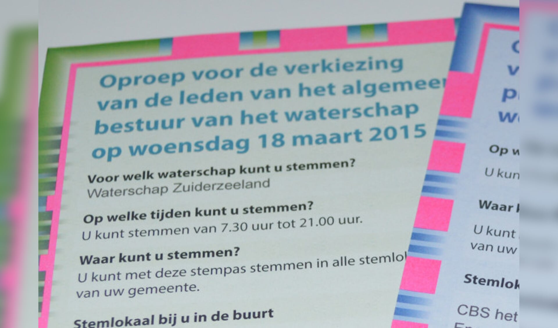 Stempassen worden in Dronten uiterlijk vandaag bezorgd