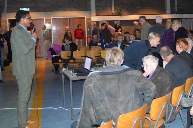In Swifterbant werd vorige maand gesproken over de woningbouwlocaties.
